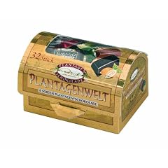 Rausch - Plantagenwelt 8 Sorten Plantagen Schokolade in kleiner Schatztruhe, 215g