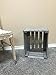 Darla'Studio 66 Antique Gray Stained Rustic Wood Crate