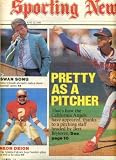 Sporting News June 12 1989 Bert Blyleven/California Angels Cover, Deion Sanders/Atlanta Falcons, Mike Schmidt/Philadelphia Phillies, Michael Jordan/Magic Johnson Debate, Troy Aikman Picked by Dallas Cowboys