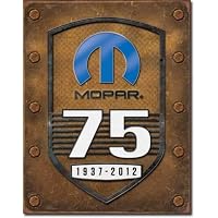 MOPAR 75TH ANNIVERSARY BLECHSCHILD
