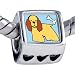 cocker_spaniel41cocker spaniel - Cocker Spaniel Dog Yellow Beads Pandora Bead Bracelet