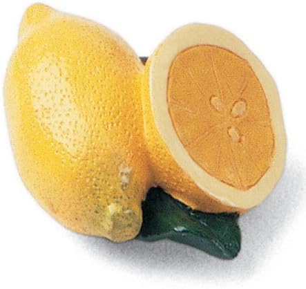 Lemon Fruit Slice Cabinet Knob Pull Whim Z Fantasia 1 3/4" Laurey Hardware 83012