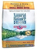 Natural Balance Dry Dog Food, Grain Free Limited Ingredient Diet Small Bites Duck and Potato Formula, 12.5 Pound Bag