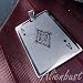 UNIQUE RARE STAINLESS STEEL ACE OF HEART VALENTINES GIFT Card PENDANT [without Necklace]
