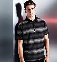 Autograph Cotton Rich Short Sleeve Stripe Polo Shirt