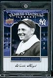 2008 Upper Deck Yankee Stadium Legacy Collection # 5 Waite Hoyt - New York Yankees - Limited Edition MLB Baseball Card