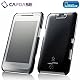 CAPDASE docomo T-01A / SoftBank X02T / Toshiba TG01 Karapace Protective Case with ScreenGuard, Polishe Black 2nd Edition プロテクティブ ハードリアカバー （クリスタル・クリアー 液晶保護シート 付き） ポリッシュ・ブラック 改良版 KPTBTG01-0101