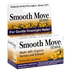 Traditional Medicinals - Smooth Move Senna, 50 capsules