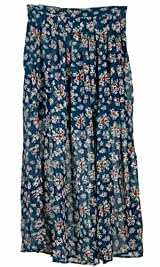 Lucca Couture Maxi Skirt Blue