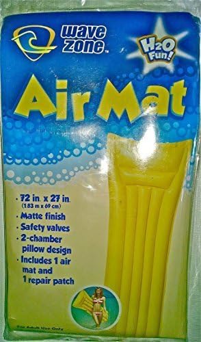 Wave Zone Air Mat - Yellow
