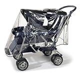 euret 73887 - Regenschutz f&uuml;r Geschwisterwagen