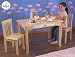 KidKraft Avalon Table and Chair Set - Natural