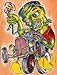 Franken Hot Rod by Sid Stankovits Tattoo Designs Giclee Art Print