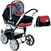 CAM : Cortina Evo Tris - col 494,Lightweight All Terrain 3 wheeler combo Stroller