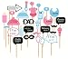 SYGA Set Of 30 Baby Shower Party Photo Booth Props RS.299.00