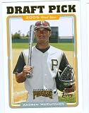 Andrew McCutchen baseball card 2005 Topps Traded #UH329 (Pittsburgh Pirates) rookie card