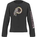 Reebok Washington Redskins Girl's (7-16) Giant Logo T-Shirt