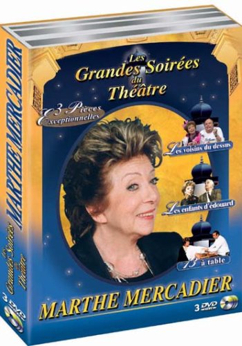 Coffret marthe mercadier : les voisins du dessus ; les enfants d'edouard ; 13 a table [Edizione: Francia]