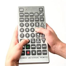 Jumbo Universal Remote -- You Cant' Lose this One!