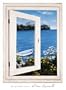 Bay Window Vista I PREMIUM GRADE Rolled CANVAS Art Print Diane Romanello 13x17