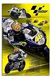 Valentino Rossi MotoGP 2008 Poster - 36 x 24 Inches (91.5 x 61 cms)