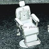 Hair Dresser Salon Style Chair Desk Clock
