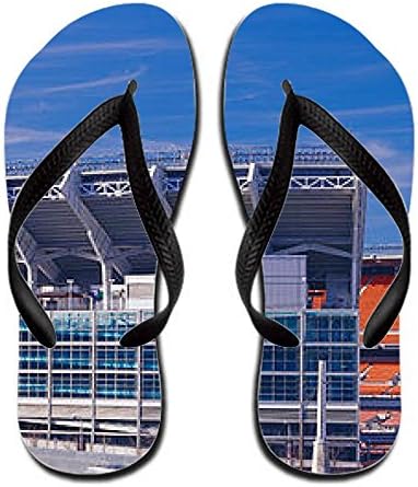Rosaliwalt Cleveland Browns Stadium Cleveland Oh Colorful Flip-flop (men) 8 B(m) Us Rubber