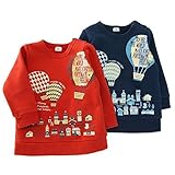 【アウトレット】 La Chiave トレーナー(80～130cm) キムラタンの子供服 ネイビーブルー 90 ( 53369x53569-144 )