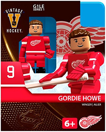 OYO Hockey NHL Building Brick Minifigure Gordie Howe [Red Wings]
