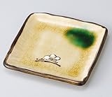 白梅銘々皿　5個組 【美濃焼　和皿】