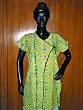 Summer Fashion-womens Android Green Color Cotton Tops Printed Kurtis Tunics Size Small Final Sale