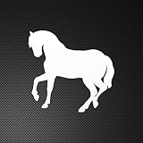Hobby Stickers Horse Weatherproof Motorbike Lasting Activity Permane White (24 X 22.8 In)