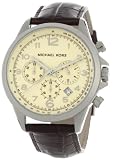 51aMCZrRSQL. SL160 Michael Kors Mens MK8115 Brown Leather Chronograph Watch