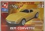#31829 AMT/Ertl 1971 Corvette 1/25 Scale Plastic Model Kit. Needs Assembly