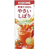 【カゴメ】やさいしぼり　おいしさの黄金比200ｍｌ×24本