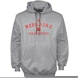 Adidas Nebraska Cornhuskers Ash Practice Hoody Sweatshirt