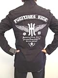 Hause of Howe The Bust Fugitives Ride Black Shirt Jacket Large