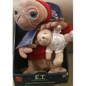 Et Extra-terrestrial 9"plush soft doll with shinning stars bear and code