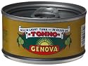 Genova Tonno Solid Light Tuna in Olive Oil, 3-Ounce Easy Open Can (Pack of 24)