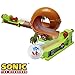 Sonic The Hedgehog Pinball Green Hill Zone Pinball Track Play Set, 9Piece, with Looping Action & Automatic Bumper! Exclusive Sonic Sphere Included, for Ages 3+