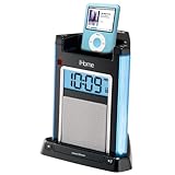 iHome iH4 Alarm Clock Speaker System with Dock for iPod