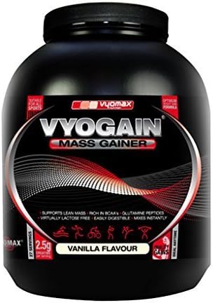 Vyomax Nutrition 2.2Kg Mass Gain Vanilla Powder by SK Sport Supplies