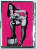 Retro Hand Made STANDING WHIP Billfold / ID Holder Cigarette Case