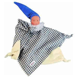 Kathe Kruse Waldorf Towel Doll Blue 12" 2009