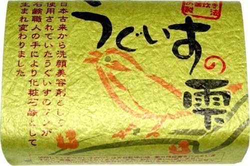 UGUISUNOSHIZUKU nightingale facial cleansing soap by TENITORU