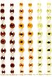 Martha Stewart Crafts Gem Stickers Yellow Ombre By The Package