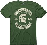 Michigan State Spartans Heathered Green Rockers Ring Spun T-Shirt