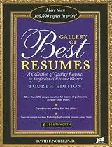 Gallery of Best Resumes: A Collection of Quality Resumes by Professional Resume Writers