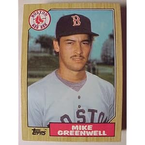 1987 Topps Baseball Card Boston
