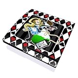 Playstation Slim Skin (PS3 slim) Plus Two Matching Controller Skins - Alice